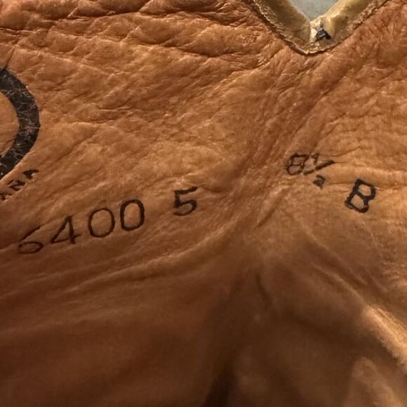 Tony Mora Cowboy Boots Yellow Tall Western Wmns Size 8.5 Stitched Leather 6400 5 - Picture 6 of 12